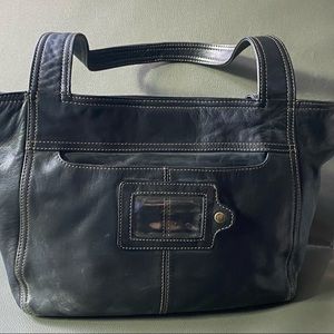 Soft leather Fossil bag, in awesome condition! Lots of pockets!